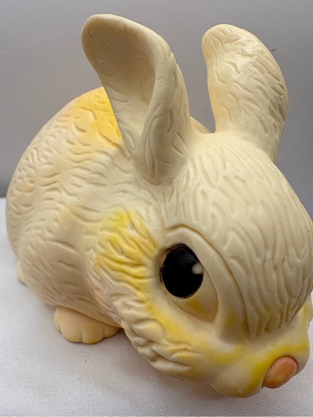 1960’s Vintage  ASHLAND Rubber Squeak BUNNY RABBIT Toy Works Squeaks EASTER